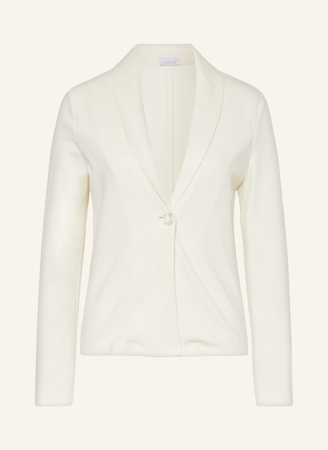 Image of Rich&Royal Jerseyblazer weiss
