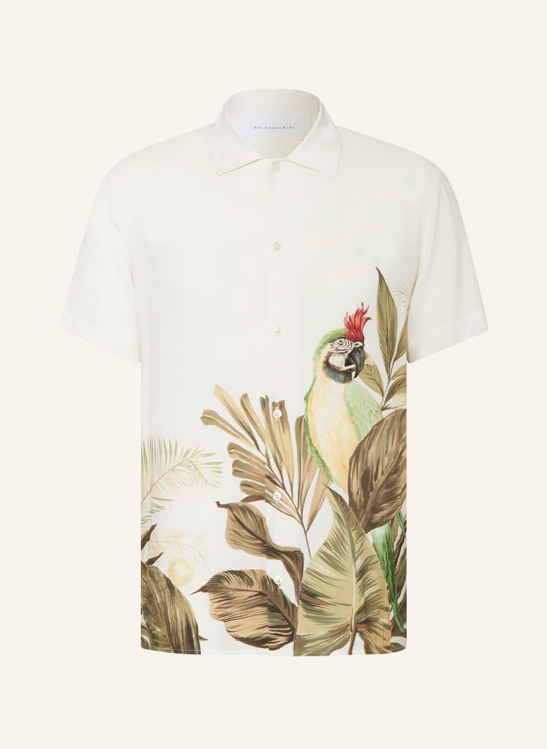 Image of Baldessarini Kurzarm-Hemd Comfort Fit weiss