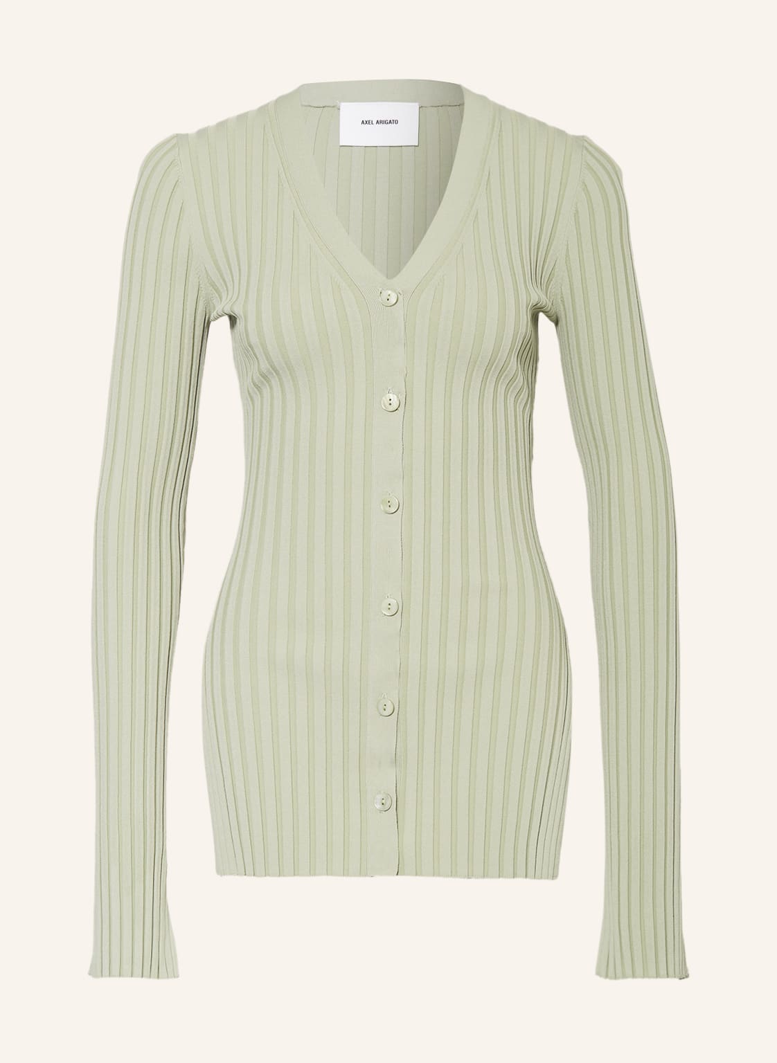 Image of Axel Arigato Strickjacke Rae gruen