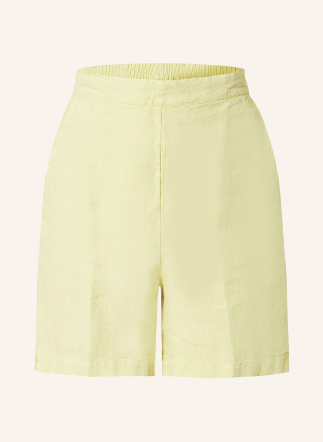 Image of Lilienfels Leinenshorts gelb