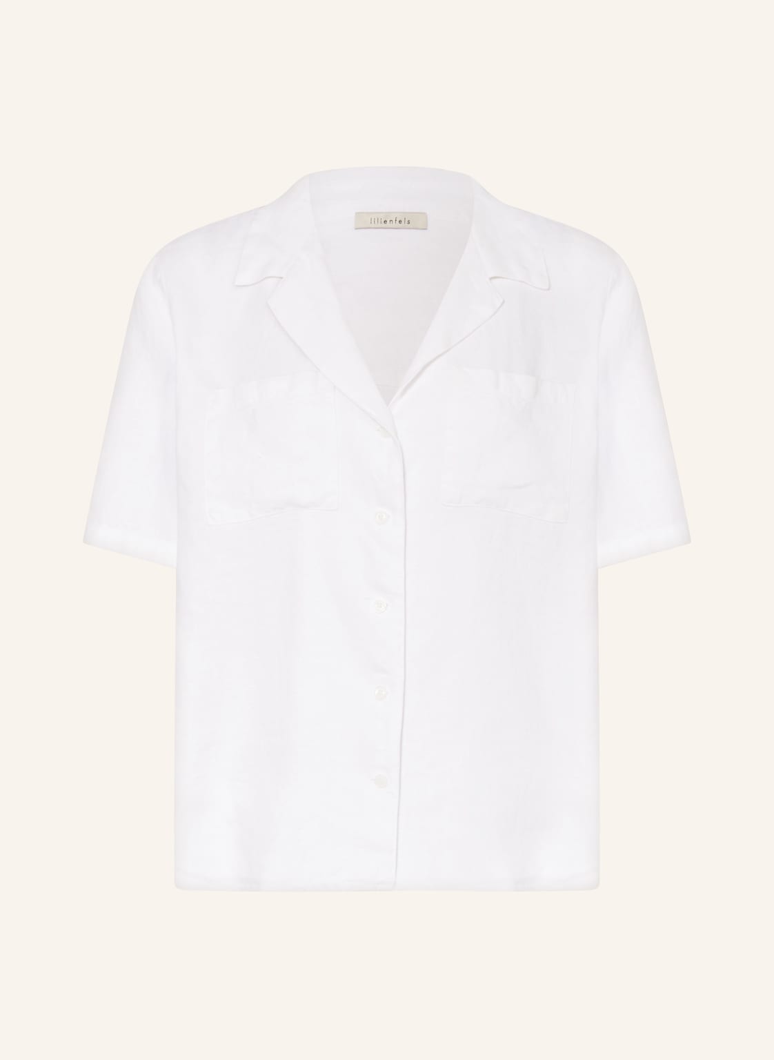 Image of Lilienfels Leinenbluse weiss