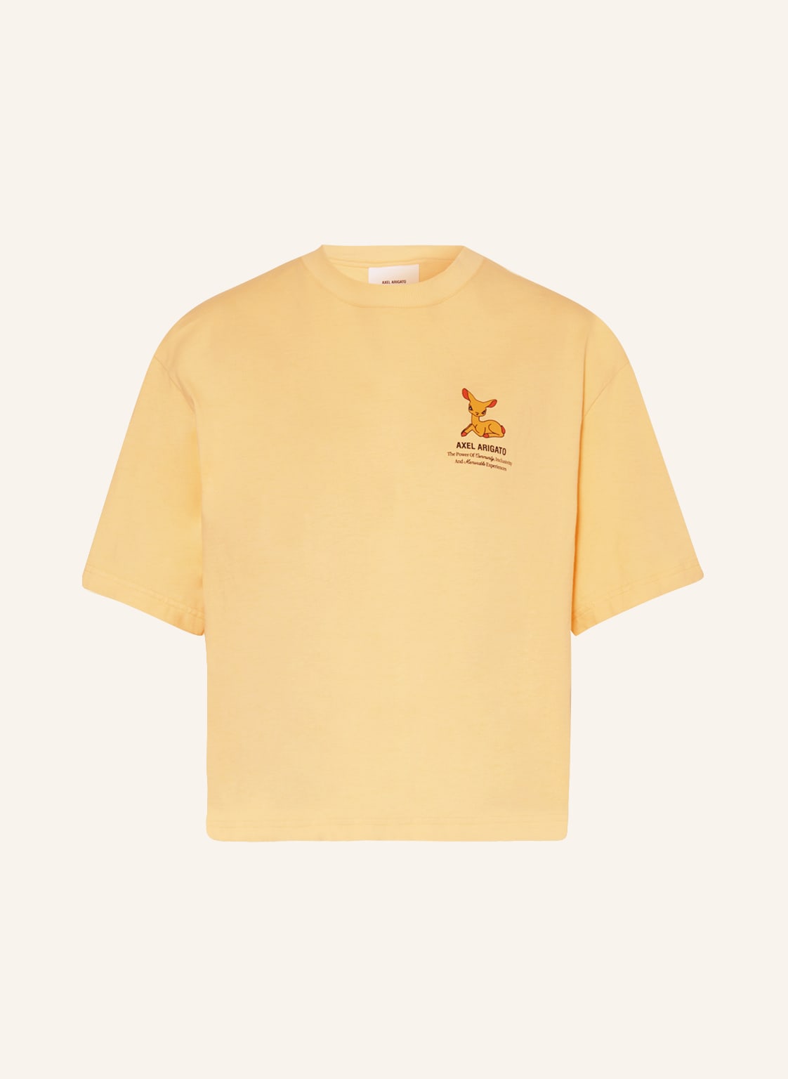 Image of Axel Arigato T-Shirt Juniper orange