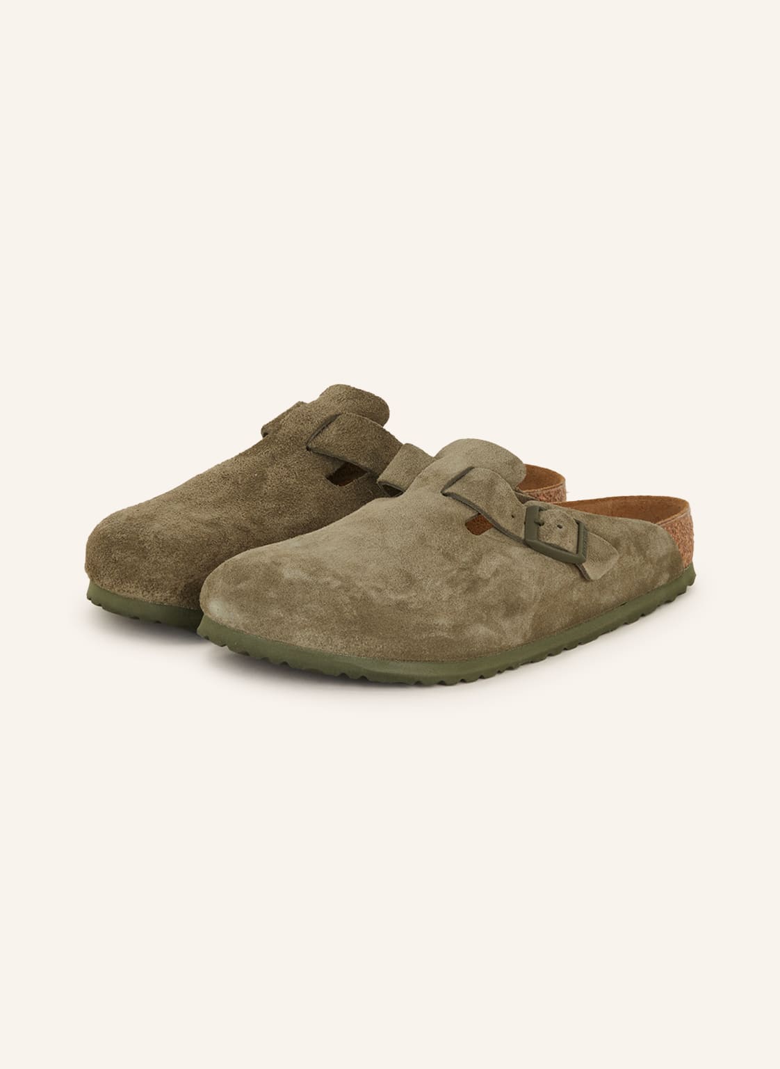 Image of Birkenstock Mules Boston gruen