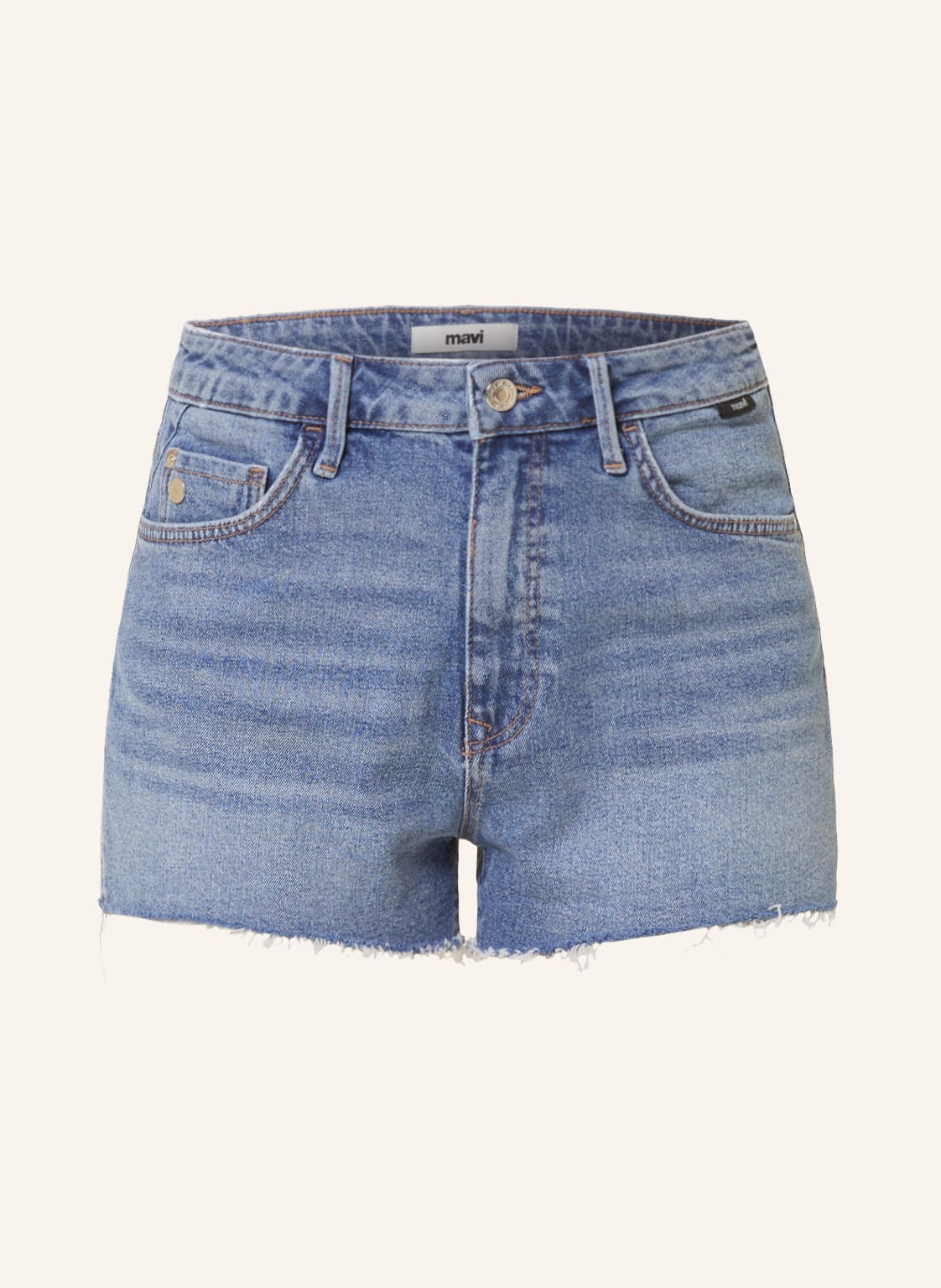 Image of Mavi Jeansshorts Rosie blau