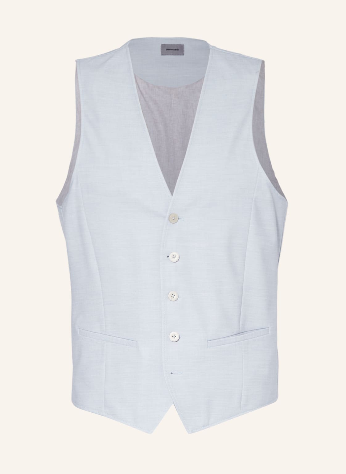 Image of Pierre Cardin Anzugweste Gab Extra Slim Fit blau