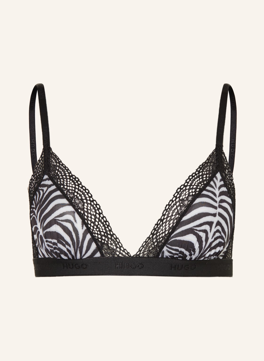 Image of Hugo Triangel-Bh Zebra schwarz