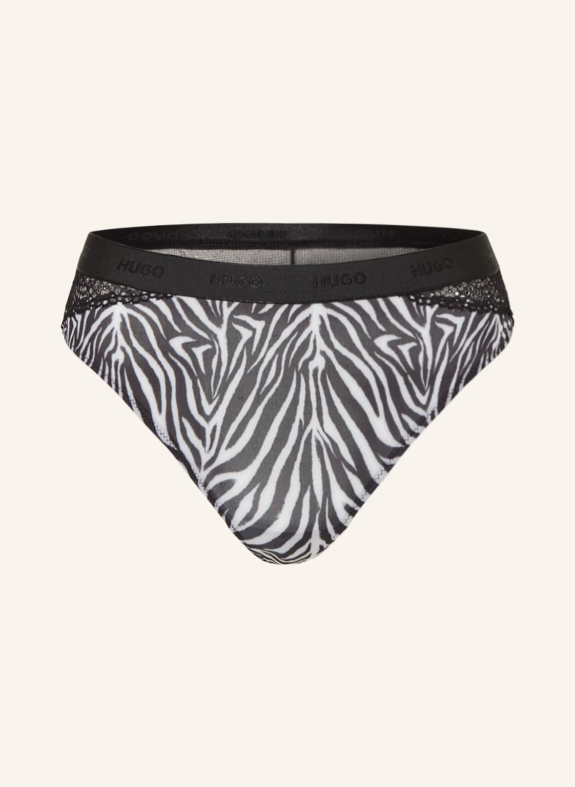 Image of Hugo Slip Zebra schwarz