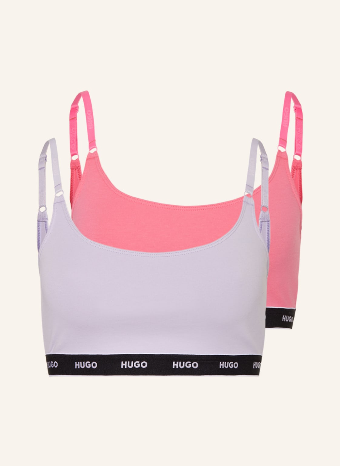 Image of Hugo 2er-Pack Bustiers rot