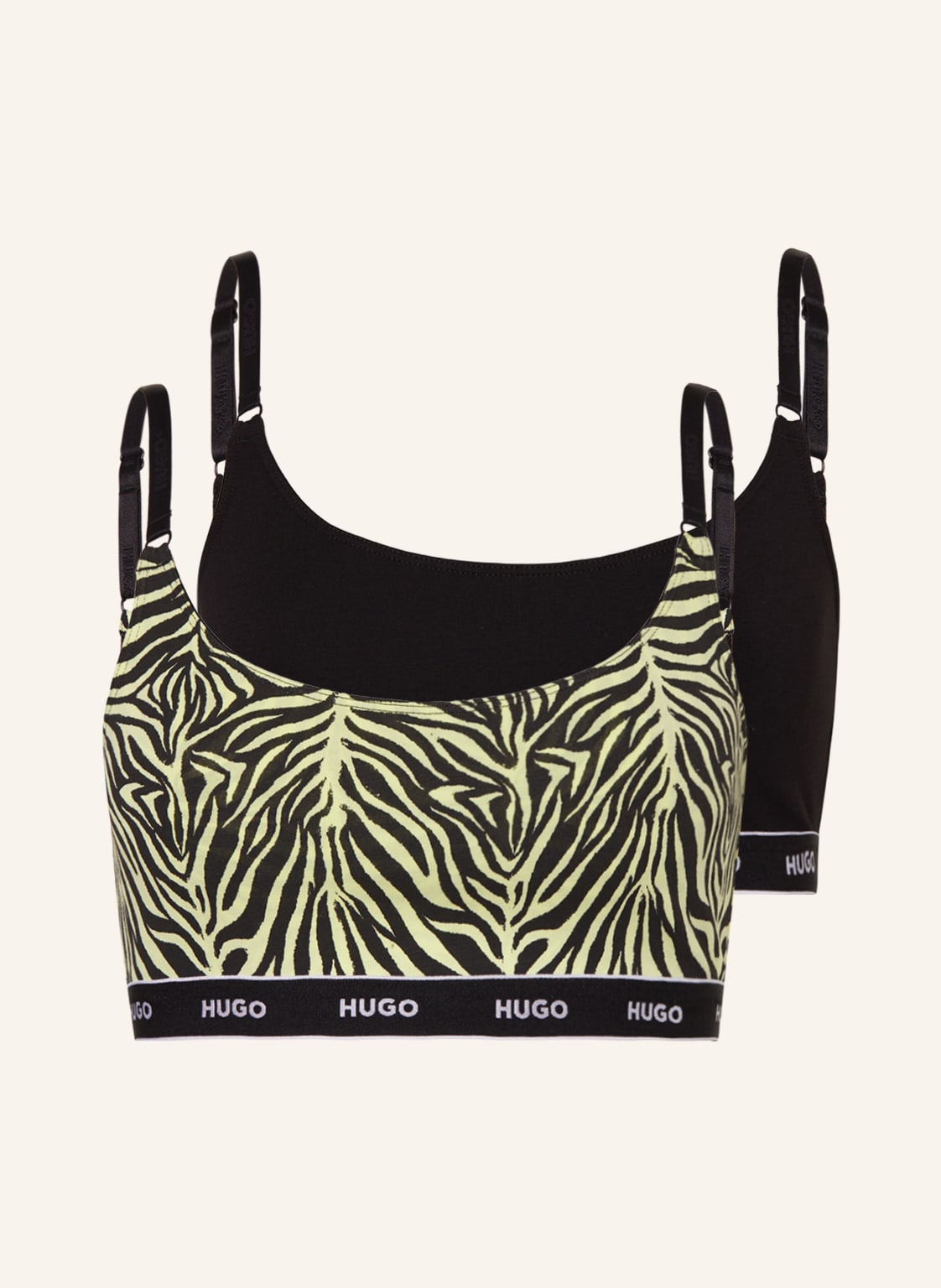 Image of Hugo 2er-Pack Bustiers gelb