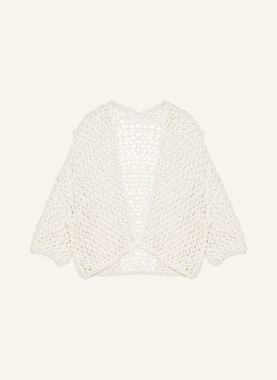 Image of Antonelli Firenze Strickhülle Mit Pailletten weiss