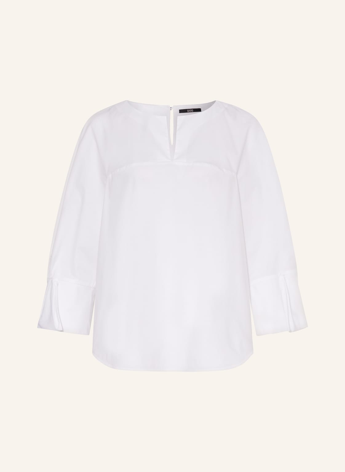 Image of Sly 010 Blusenshirt Paola Mit 3/4-Arm weiss