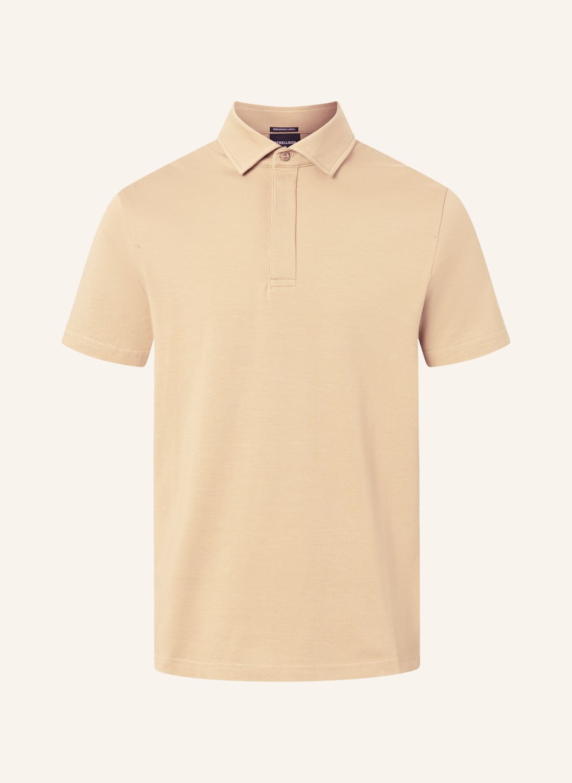Image of Strellson Jersey-Poloshirt Pepe beige