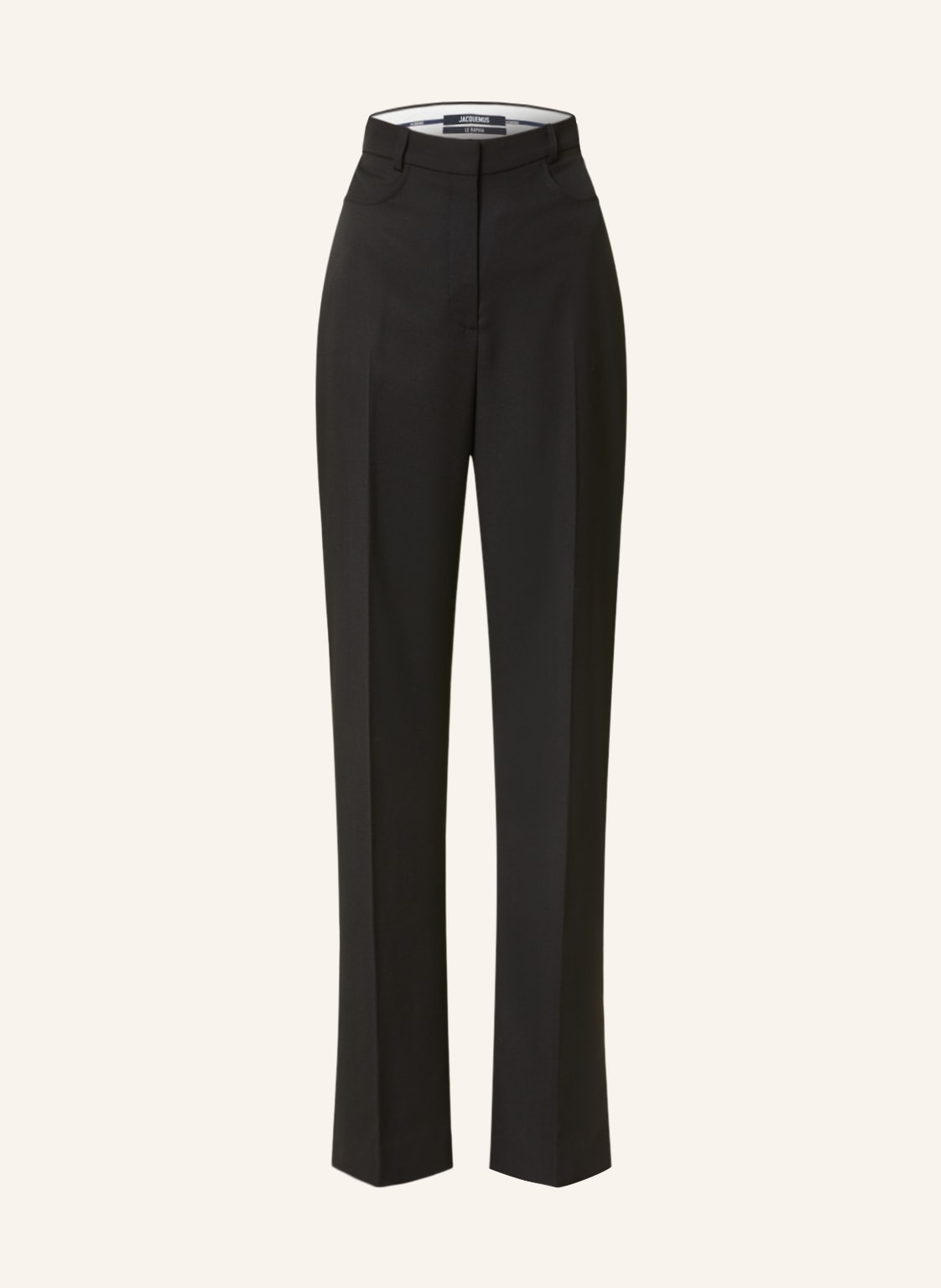 Image of Jacquemus Marlenehose Le Pantalon Sauge schwarz