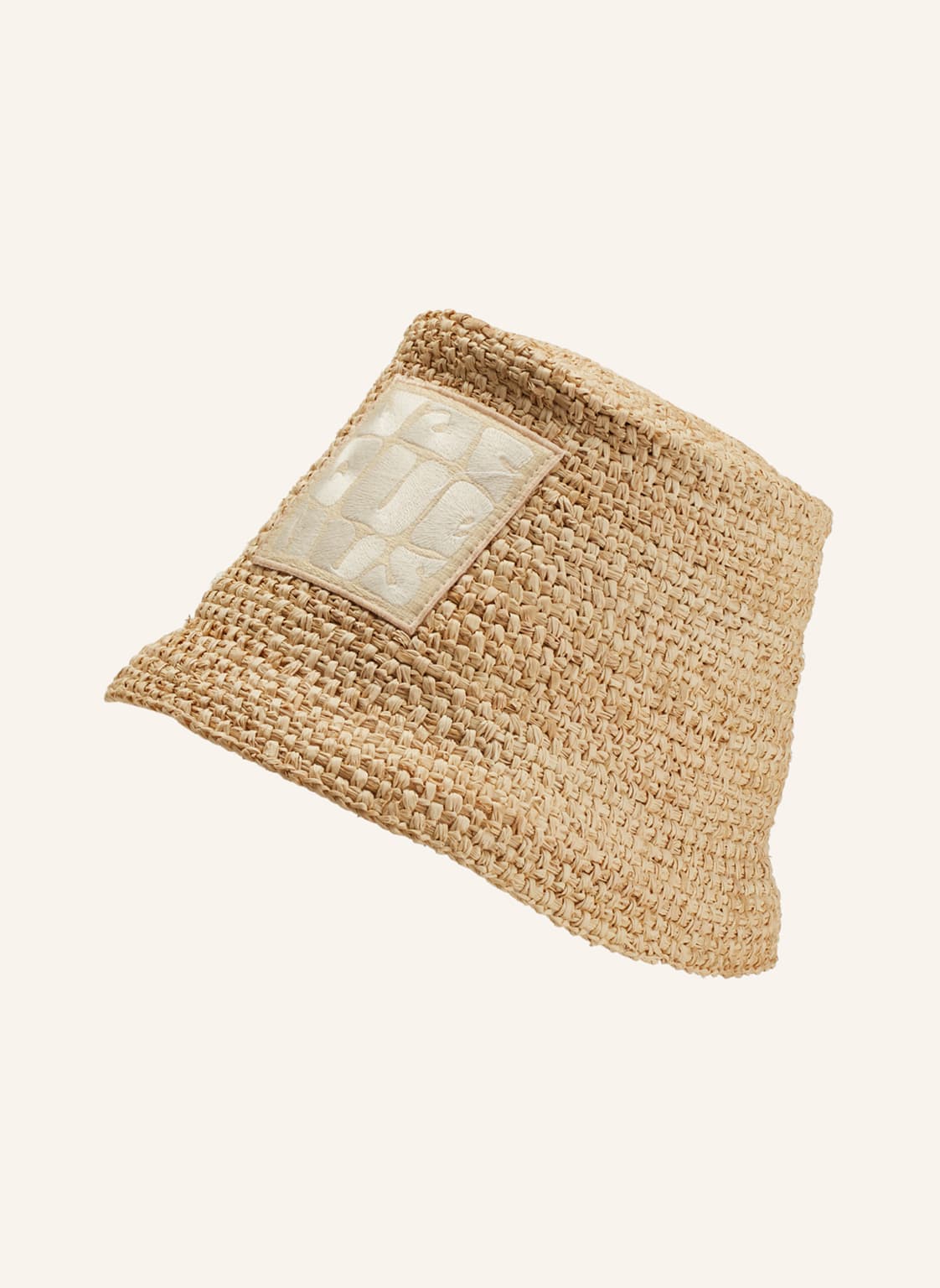 Image of Jacquemus Bucket-Hat Le Bob Ficiu beige