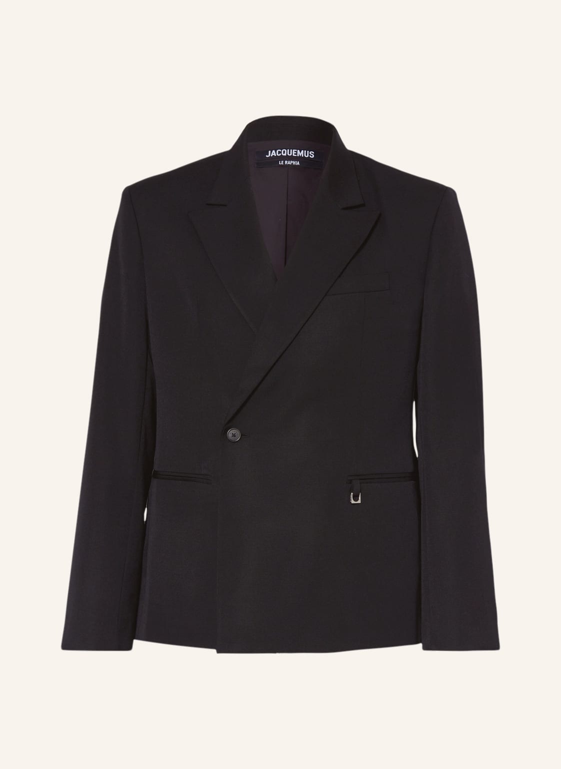 Image of Jacquemus Sakko La Veste Madeiro Regular Fit schwarz