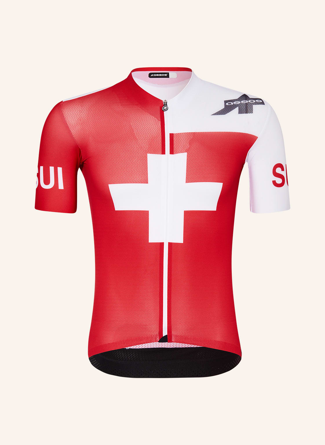 Image of Assos Radtrikot Suisse Fed Jersey s9 Targa rot