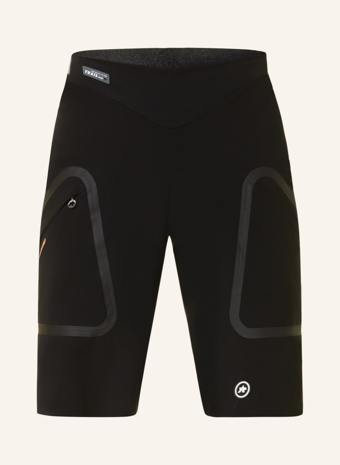 Image of Assos Radhose Trail Tactica Cargo Shorts t3 Ohne Gepolsterten Einsatz schwarz