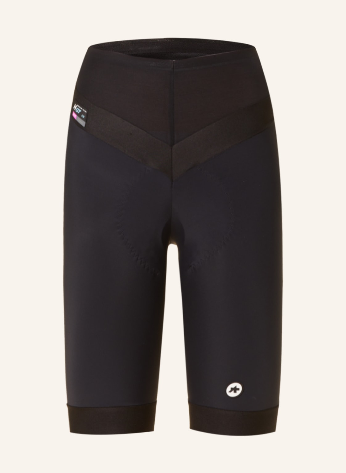 Image of Assos Radhose Uma Gt Summer Half Shorts c2 Mit Gepolstertem Einsatz schwarz