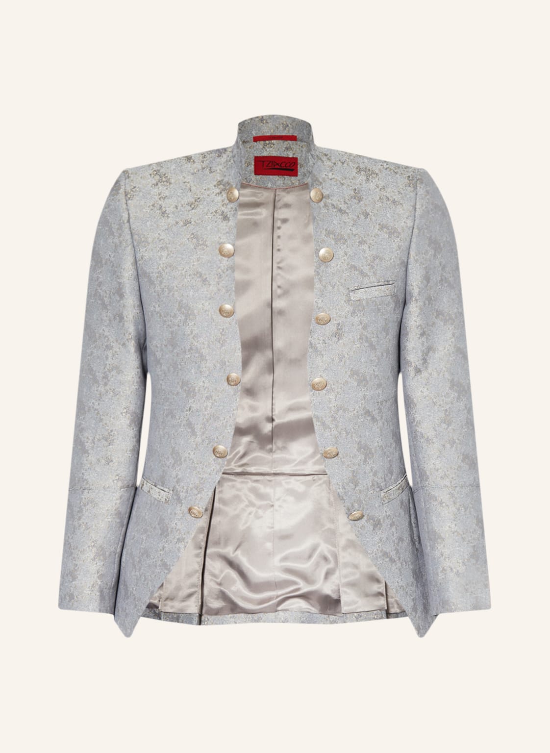 Image of Wilvorst Anzugsakko Slim Fit silber