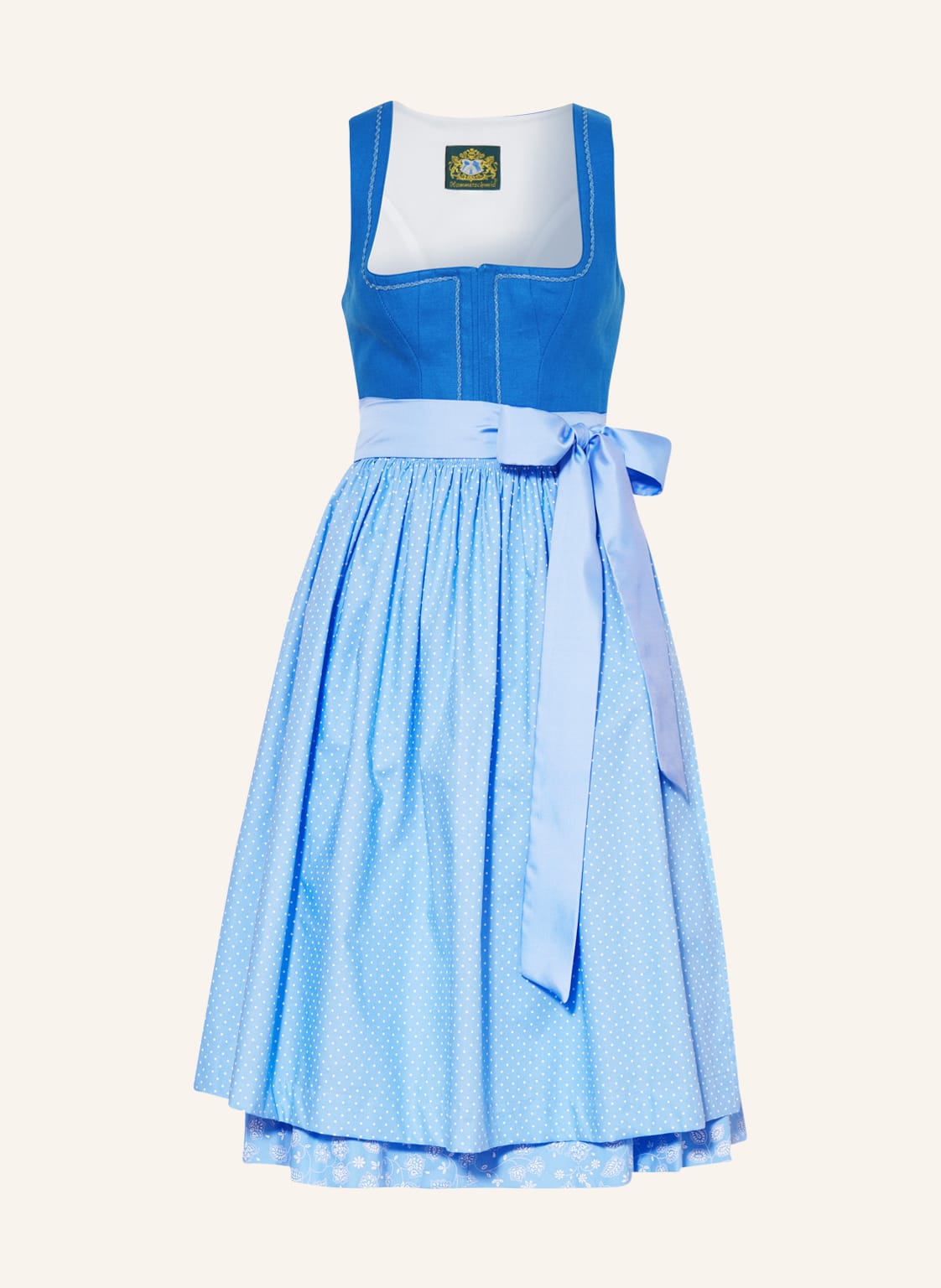 Image of Hammerschmid Dirndl Wiessee blau