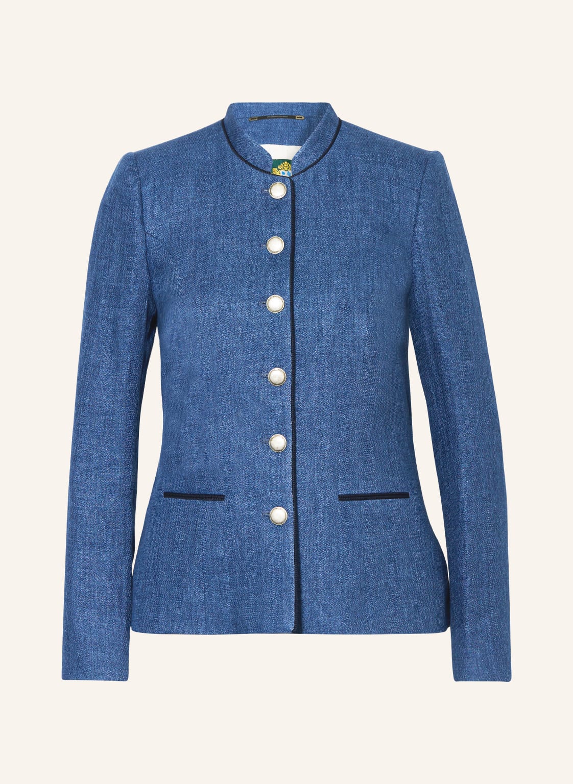 Image of Hammerschmid Leinenjanker Dornbirn blau