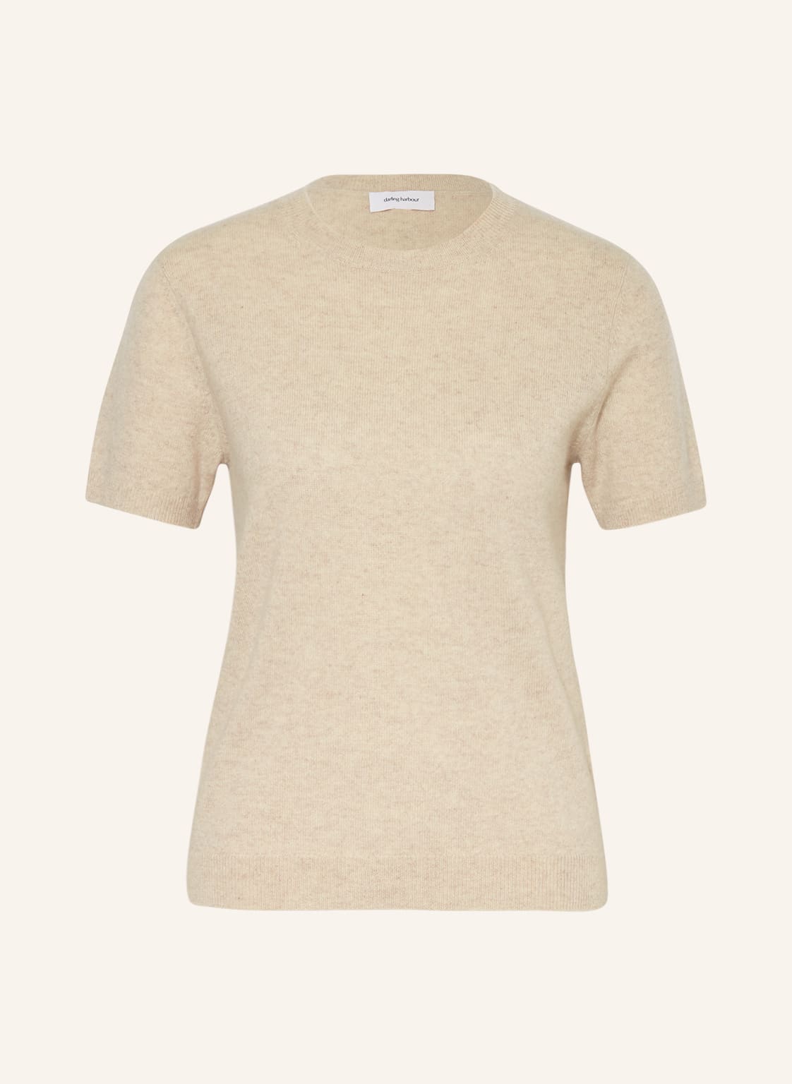 Image of Darling Harbour Strickshirt Aus Cashmere beige