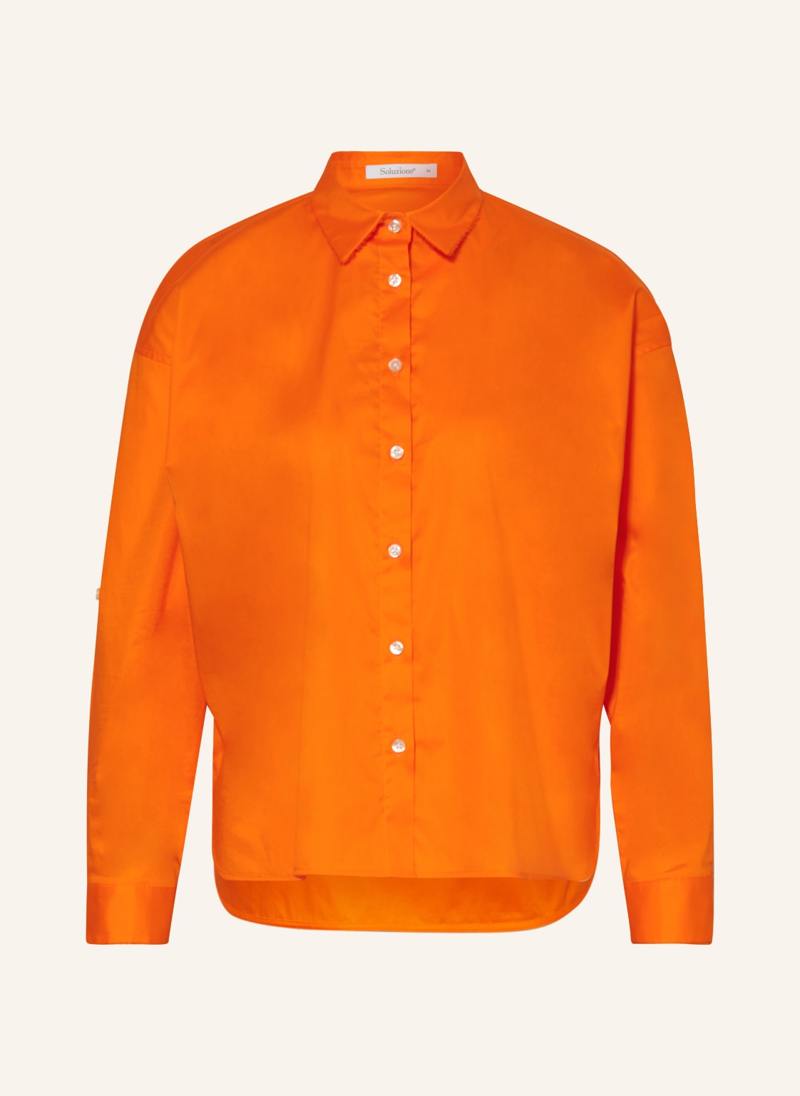 Image of Soluzione Hemdbluse orange