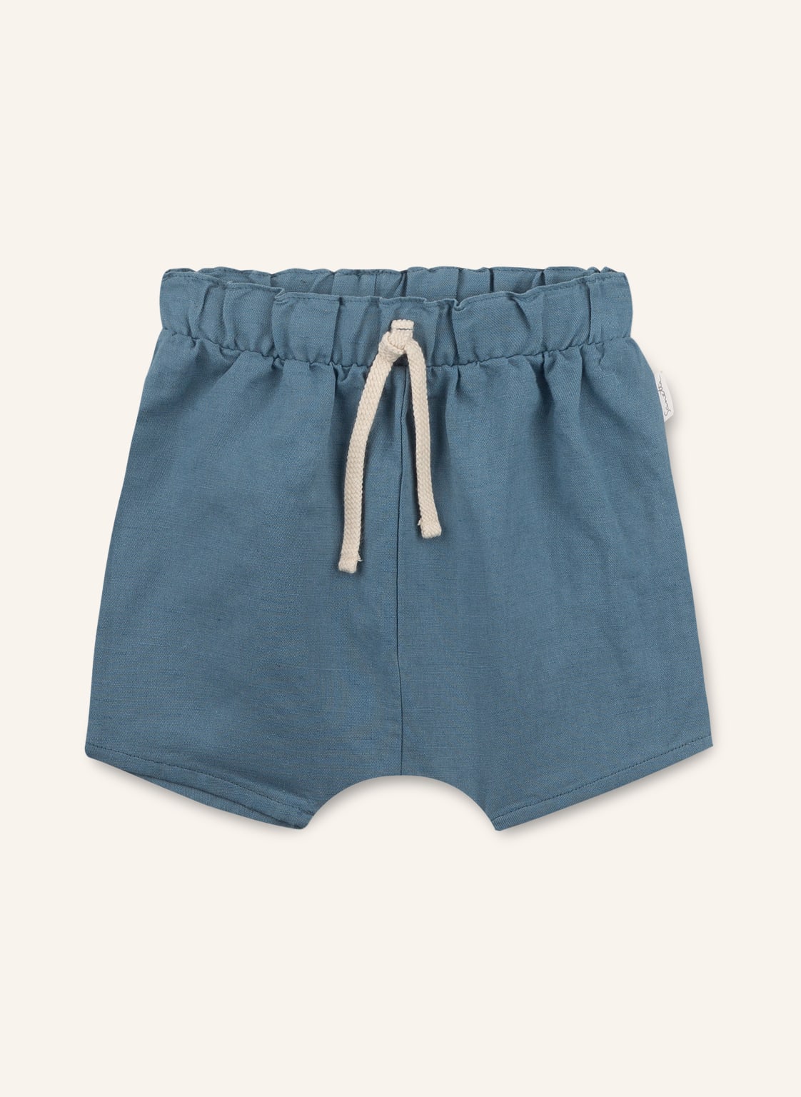 Image of Sanetta Pure Shorts Mit Leinen blau