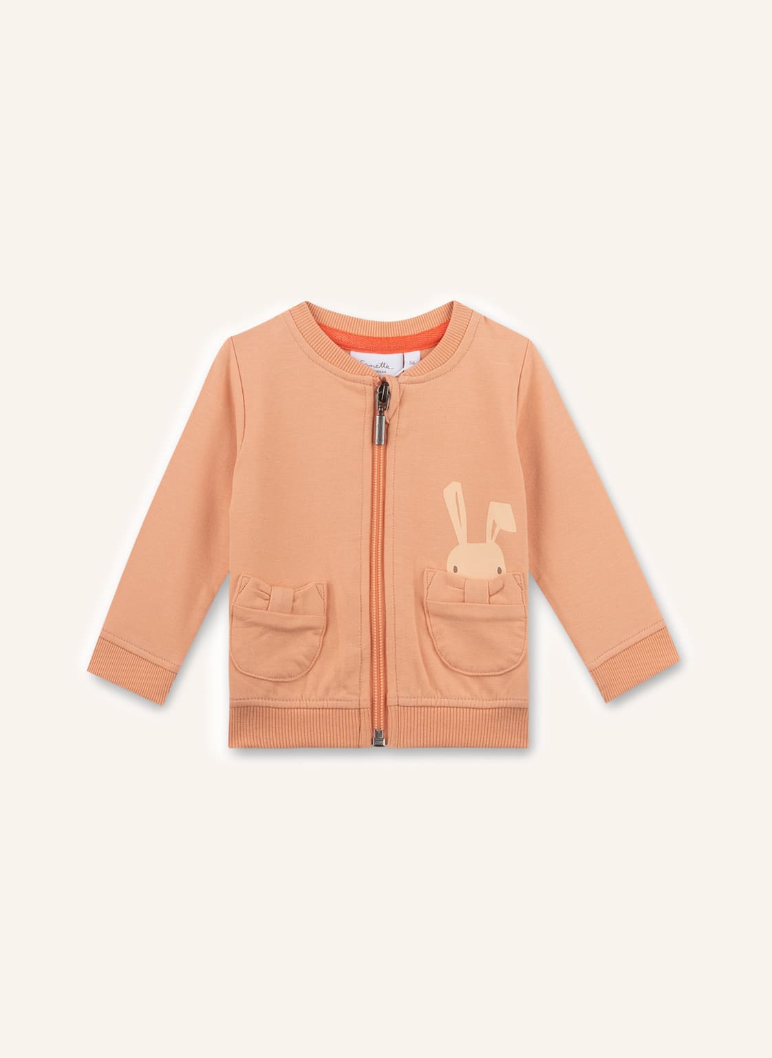 Image of Sanetta Kidswear Sweatjacke orange