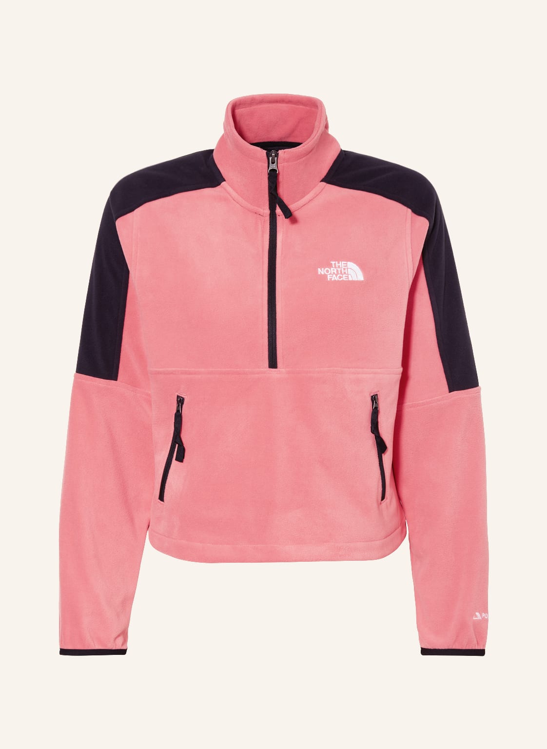 Image of The North Face Fleece-Troyer pink