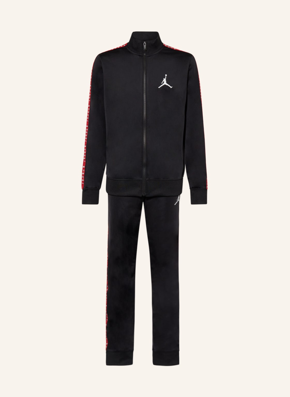 Image of Jordan Trainingsanzug Air Mit Galonstreifen schwarz