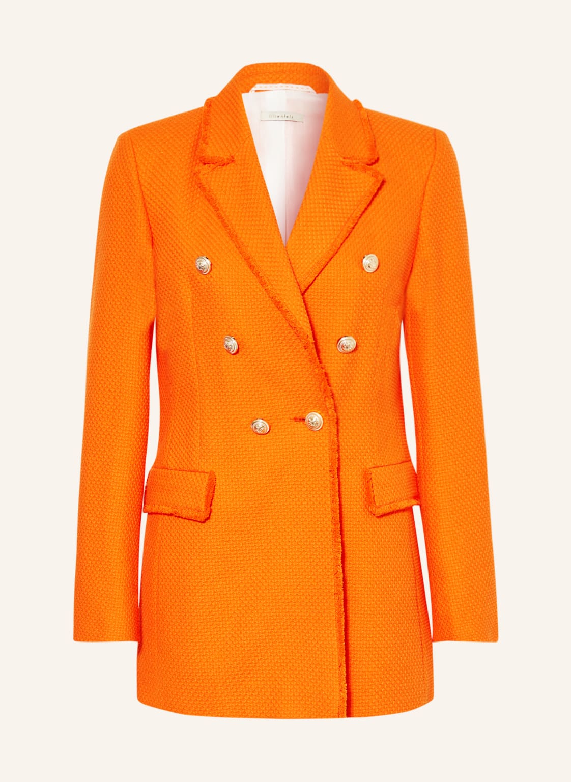 Image of Lilienfels Tweed-Blazer orange