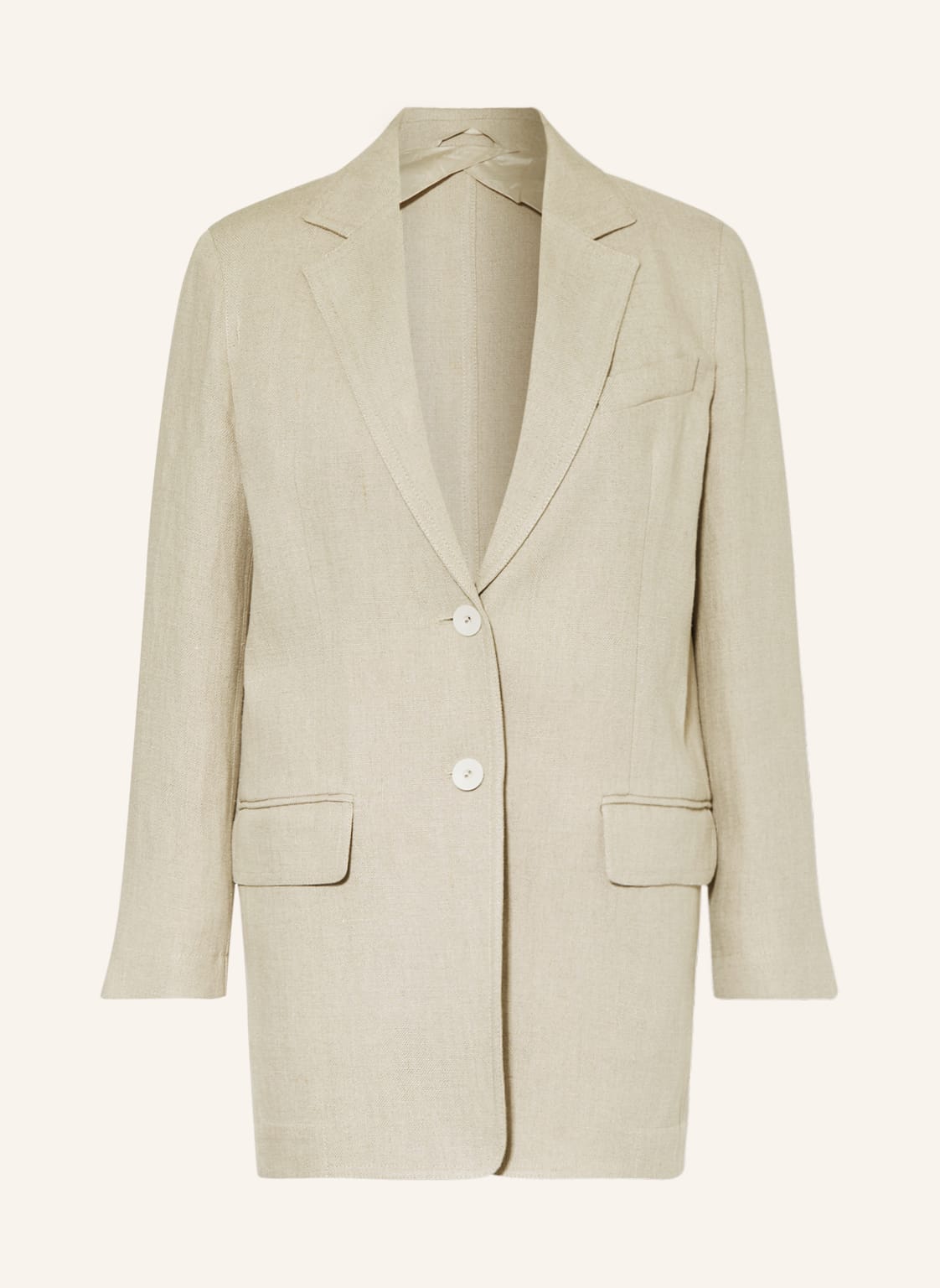 Image of Max Mara Leinenblazer Adelchi beige