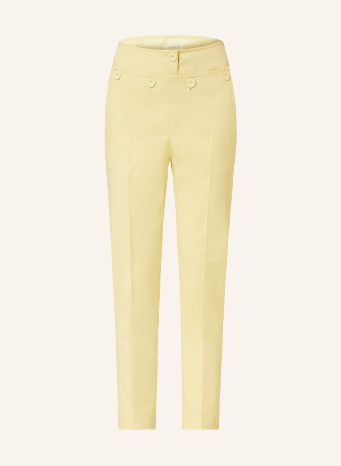 Image of Max Mara Hose Eger gelb