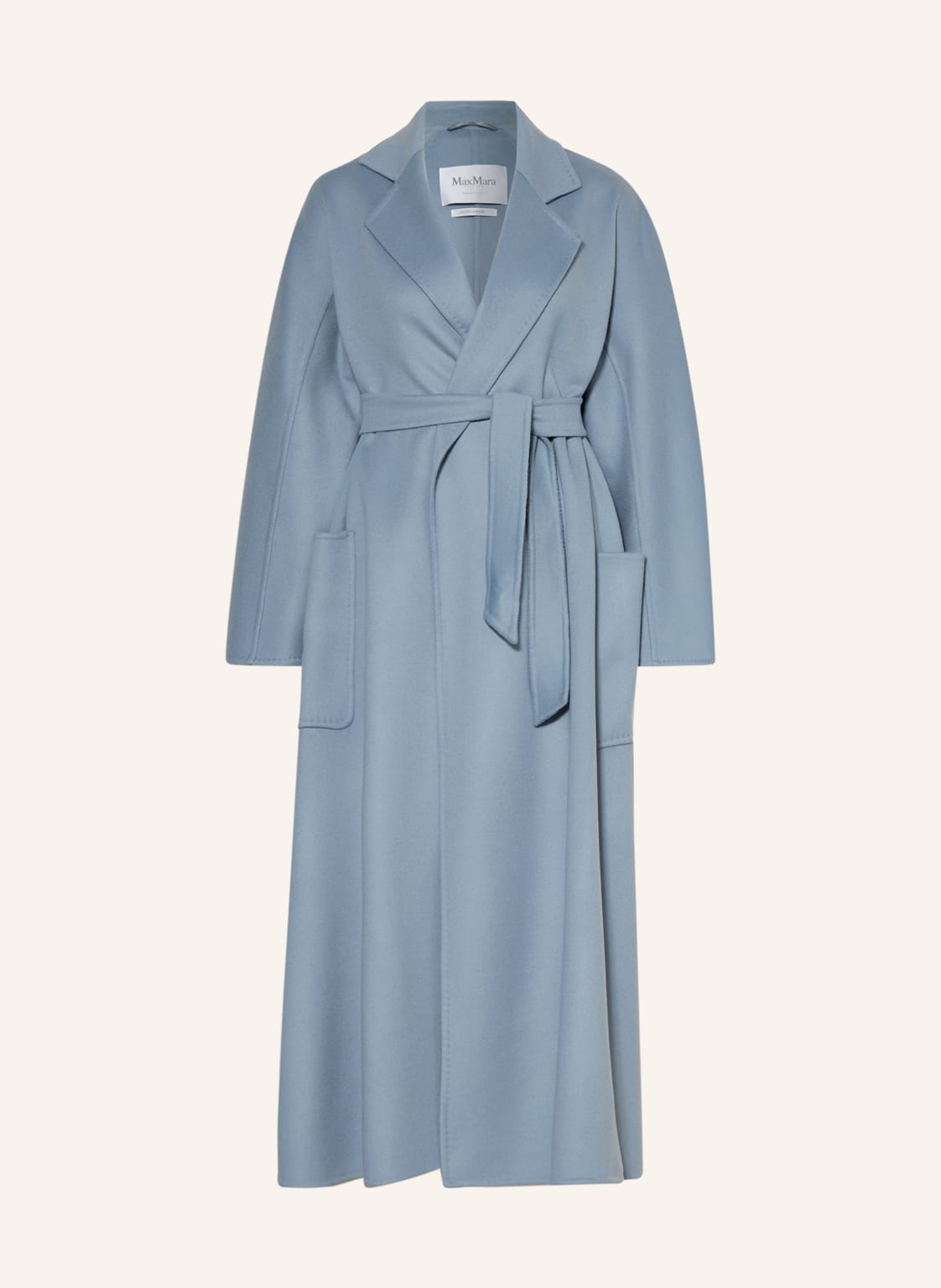Image of Max Mara Wollmantel Cadmio blau