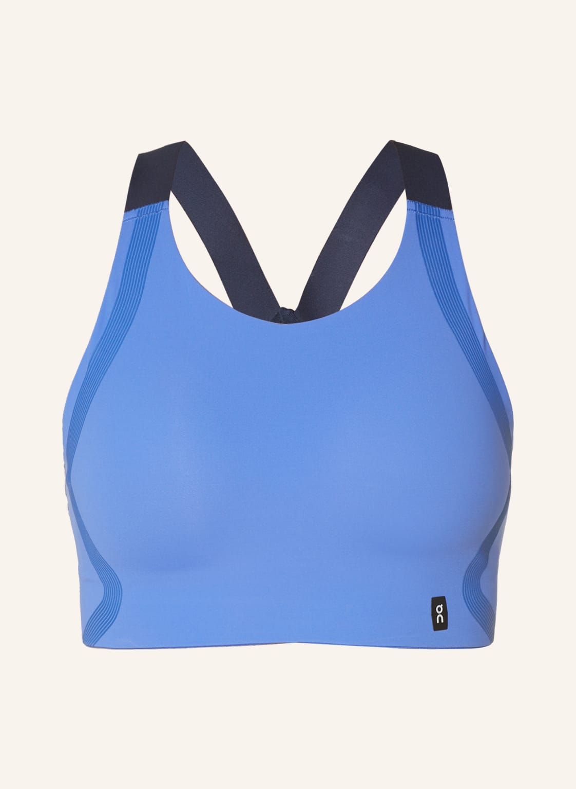 Image of On Sport-Bh Performance Bra Mit Mesh blau
