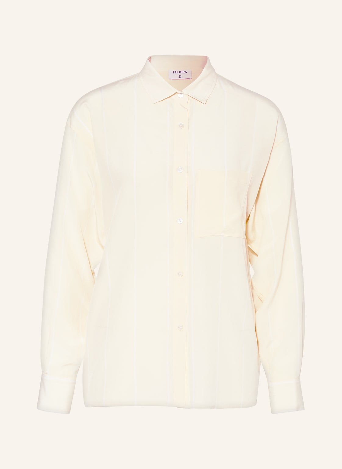 Image of Filippa K Hemdbluse Aus Seide gelb