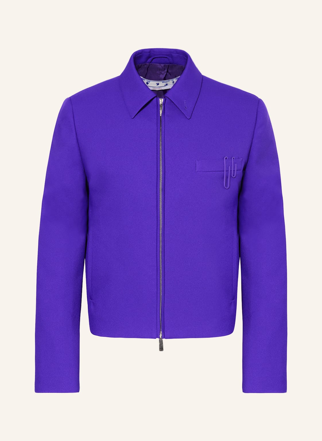 Image of Off-White Jacke violett