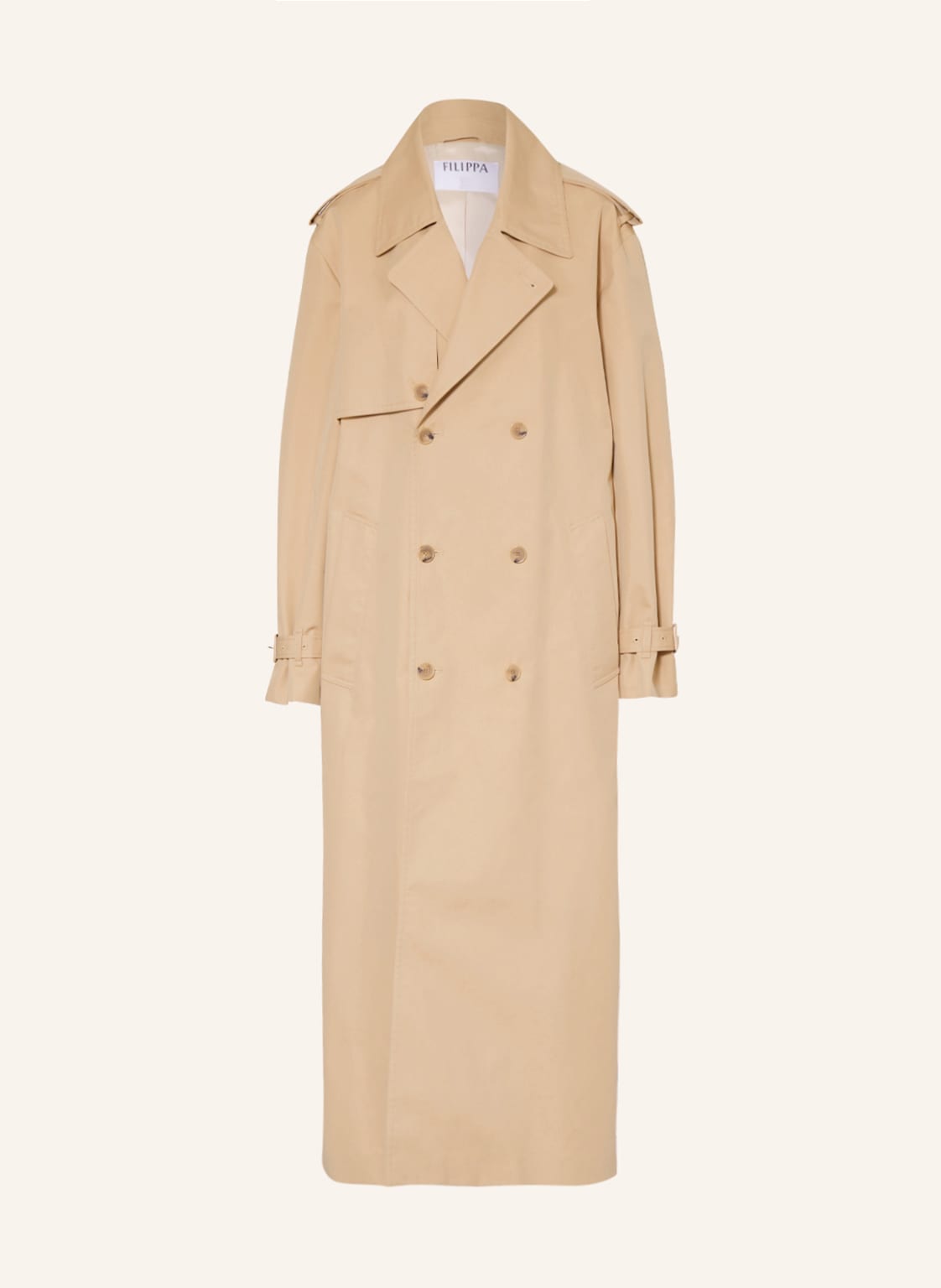 Image of Filippa K Trenchcoat beige