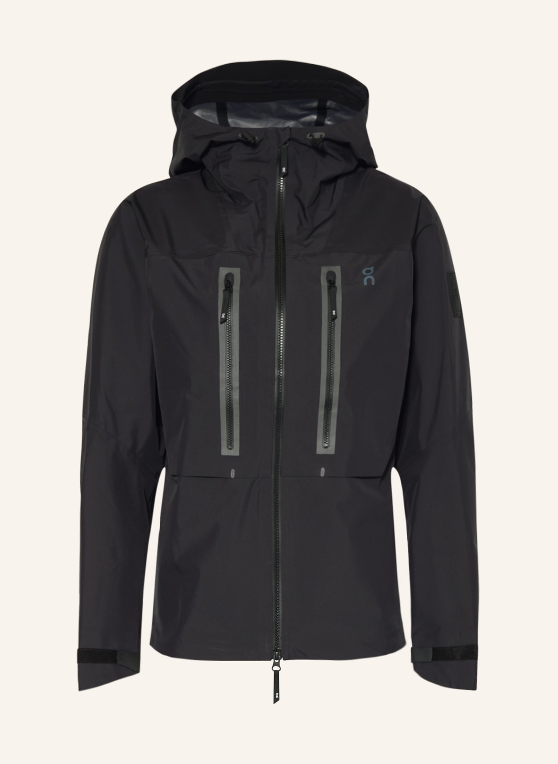 Image of On Hardshell-Jacke Storm schwarz