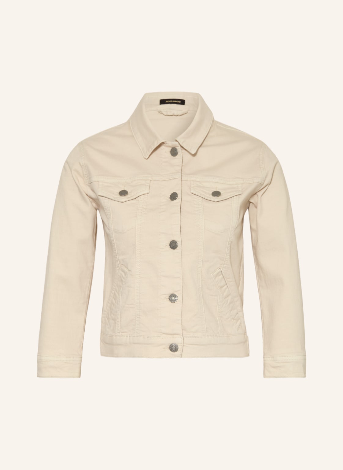 Image of More & More Jeansjacke beige