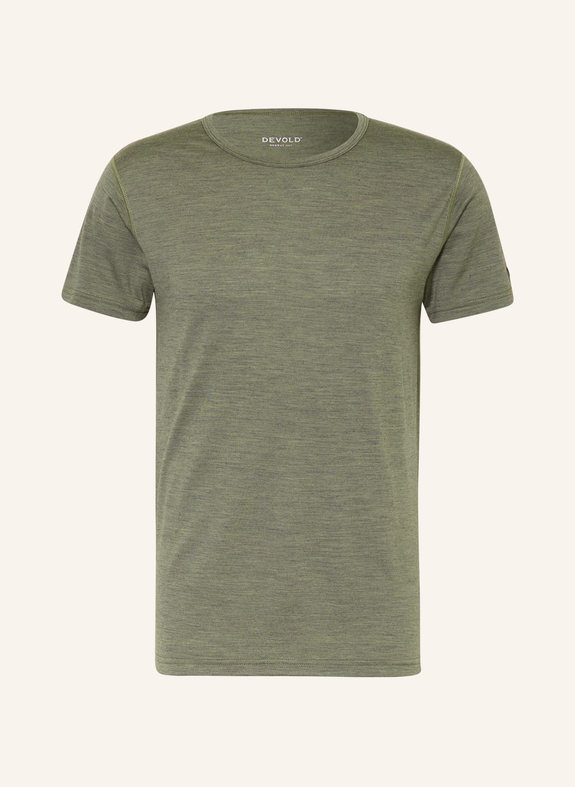 Image of Devold T-Shirt Breeze Merino 150 gruen