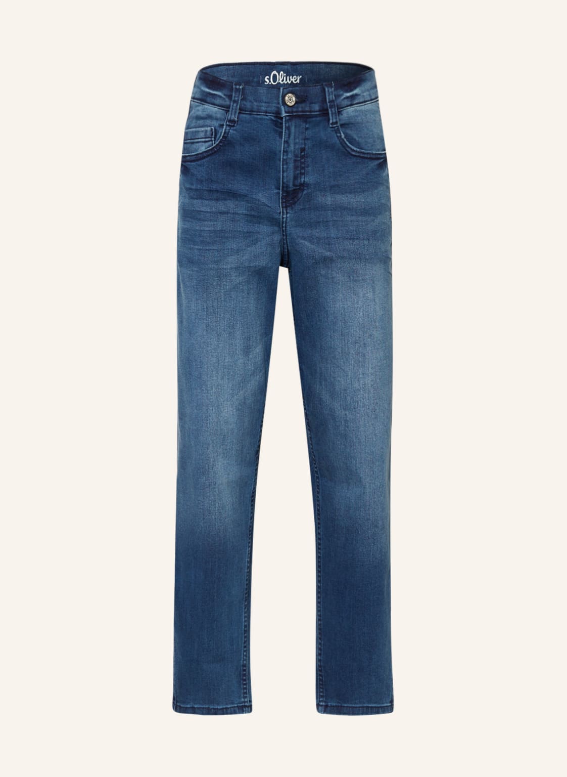 Image of S.Oliver Red Jeans Dad Fit blau