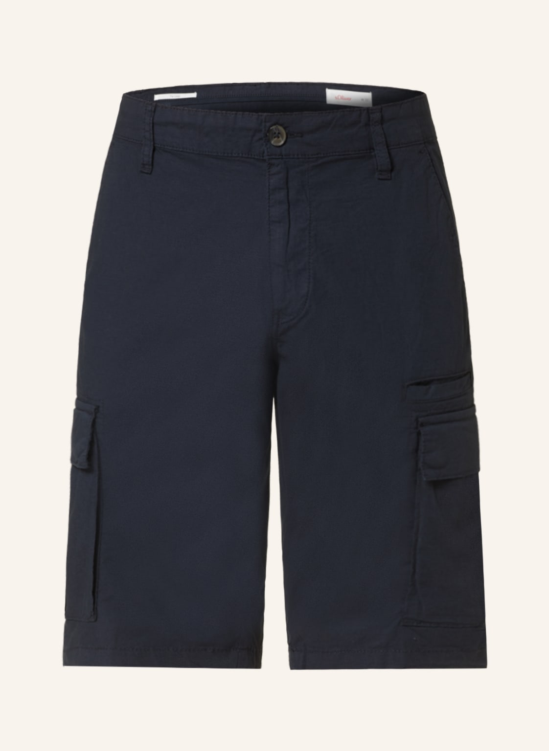 Image of S.Oliver Red Cargoshorts Relaxed Fit blau