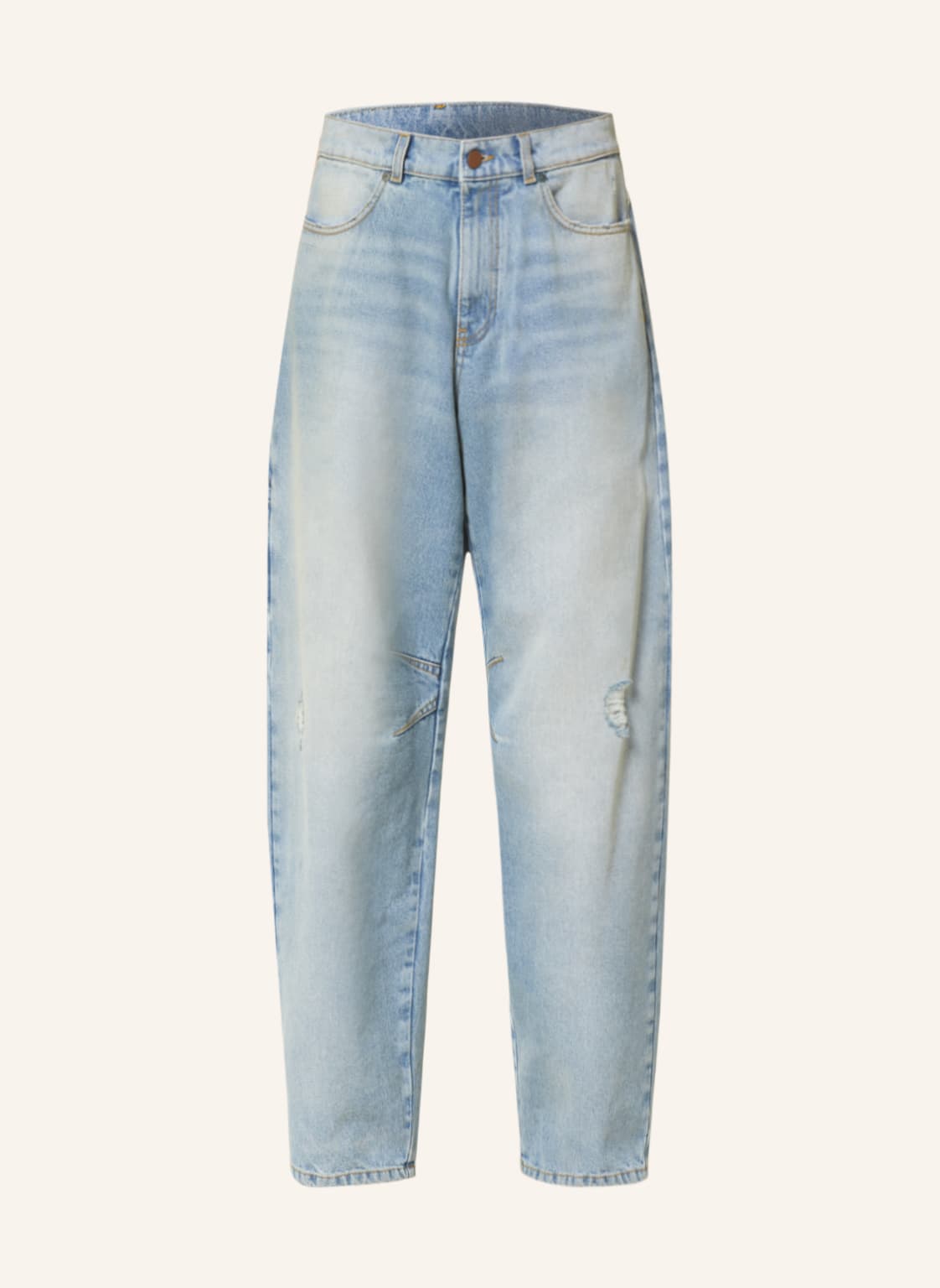 Image of Palm Angels Jeans Alameda Straight Fit blau