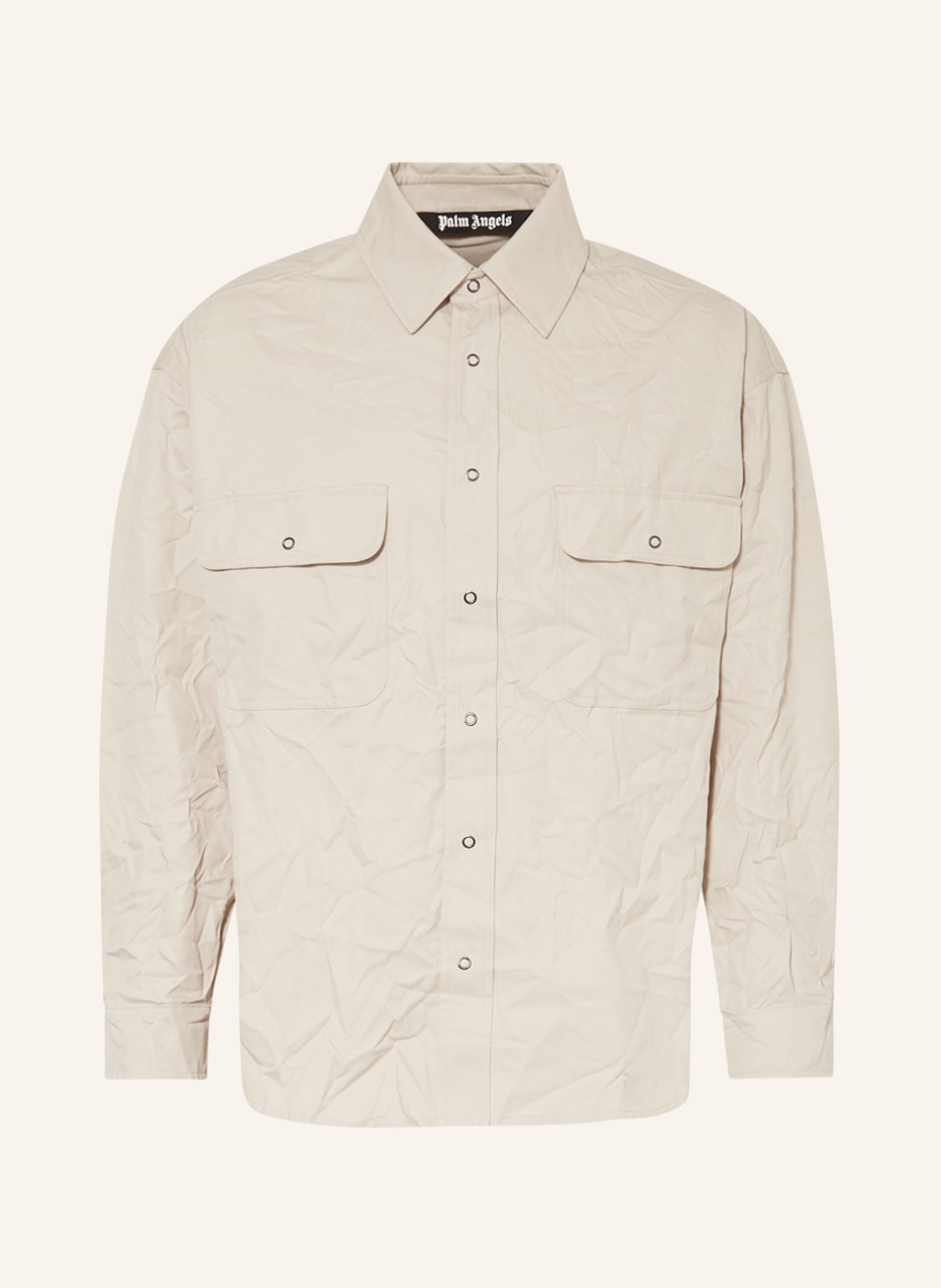 Image of Palm Angels Overjacket beige