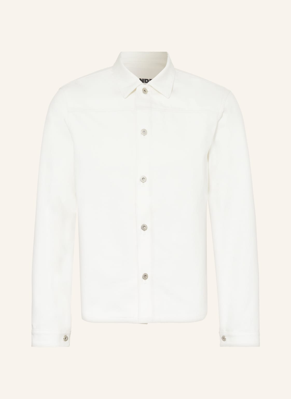 Image of Jil Sander Jeansjacke weiss