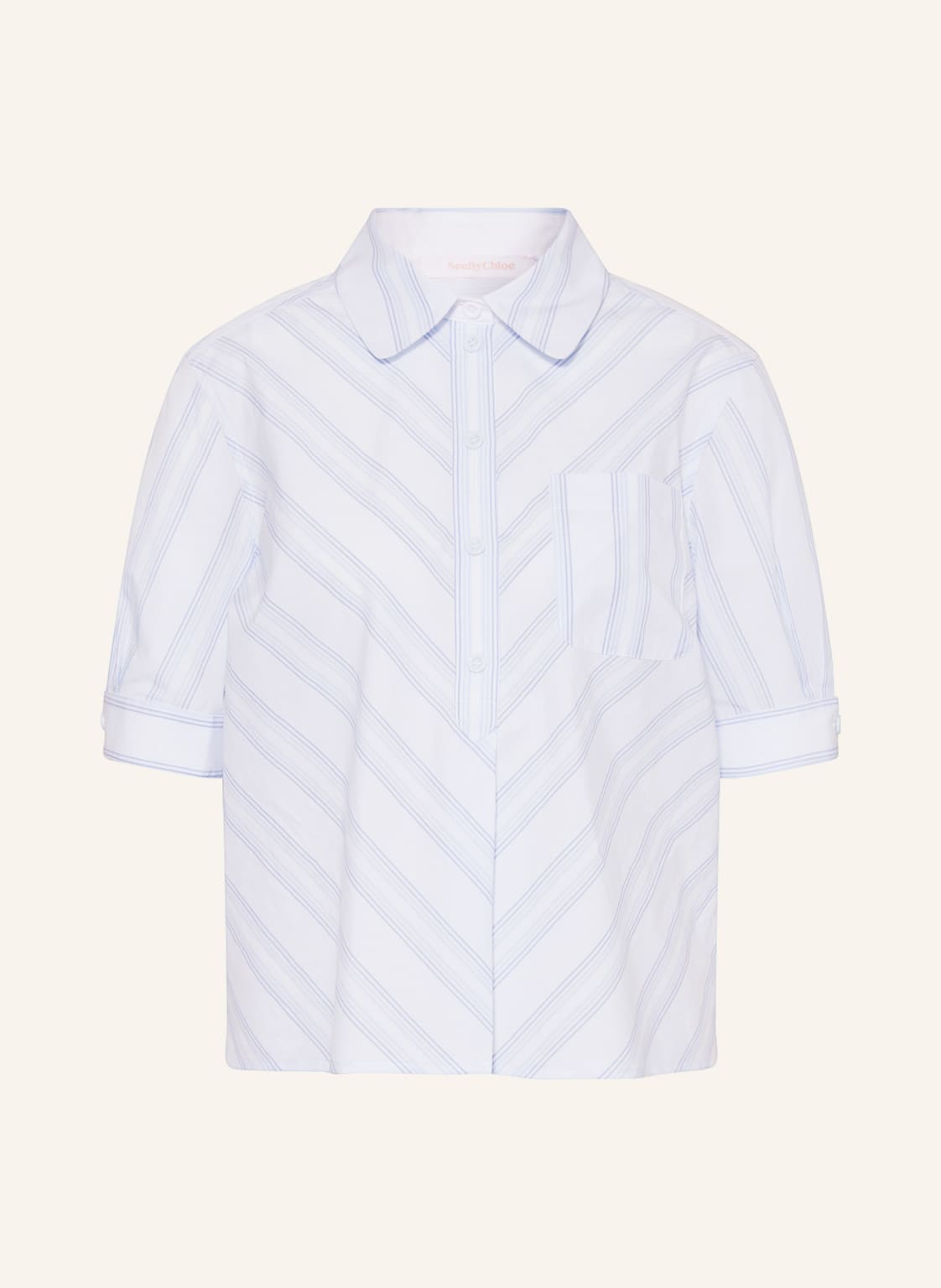 Image of See By Chloé Bluse blau