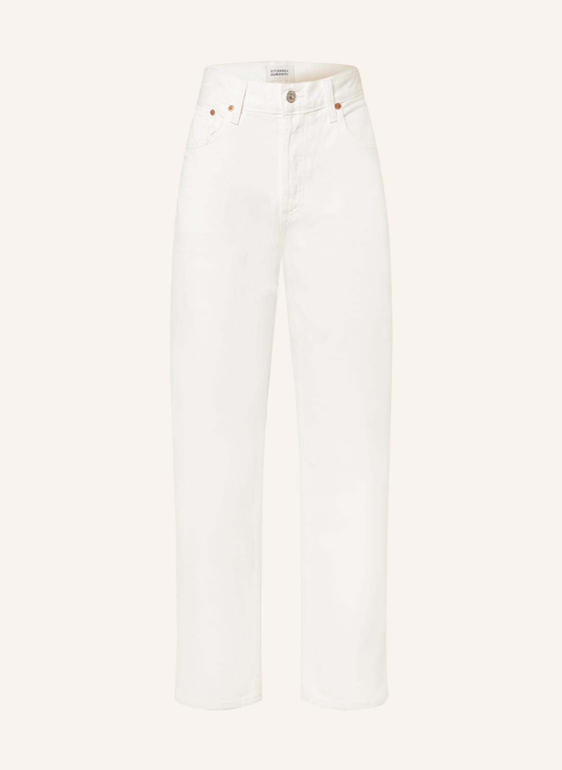 Image of Citizens Of Humanity Straight Jeans Neve weiss