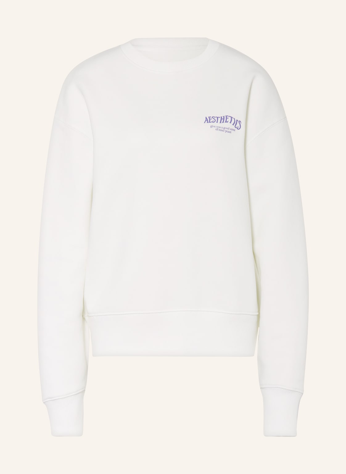 Image of Hey Soho Sweatshirt Asthetics weiss
